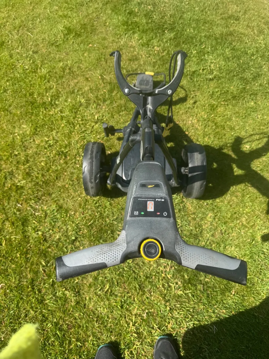 Powacaddy FX5 with 36 hole battery. - Image 1