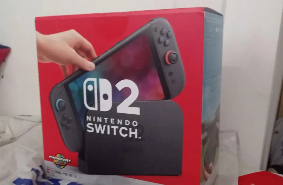 Nintendo Switch 2 with Super Mario Odyssey - Image 1