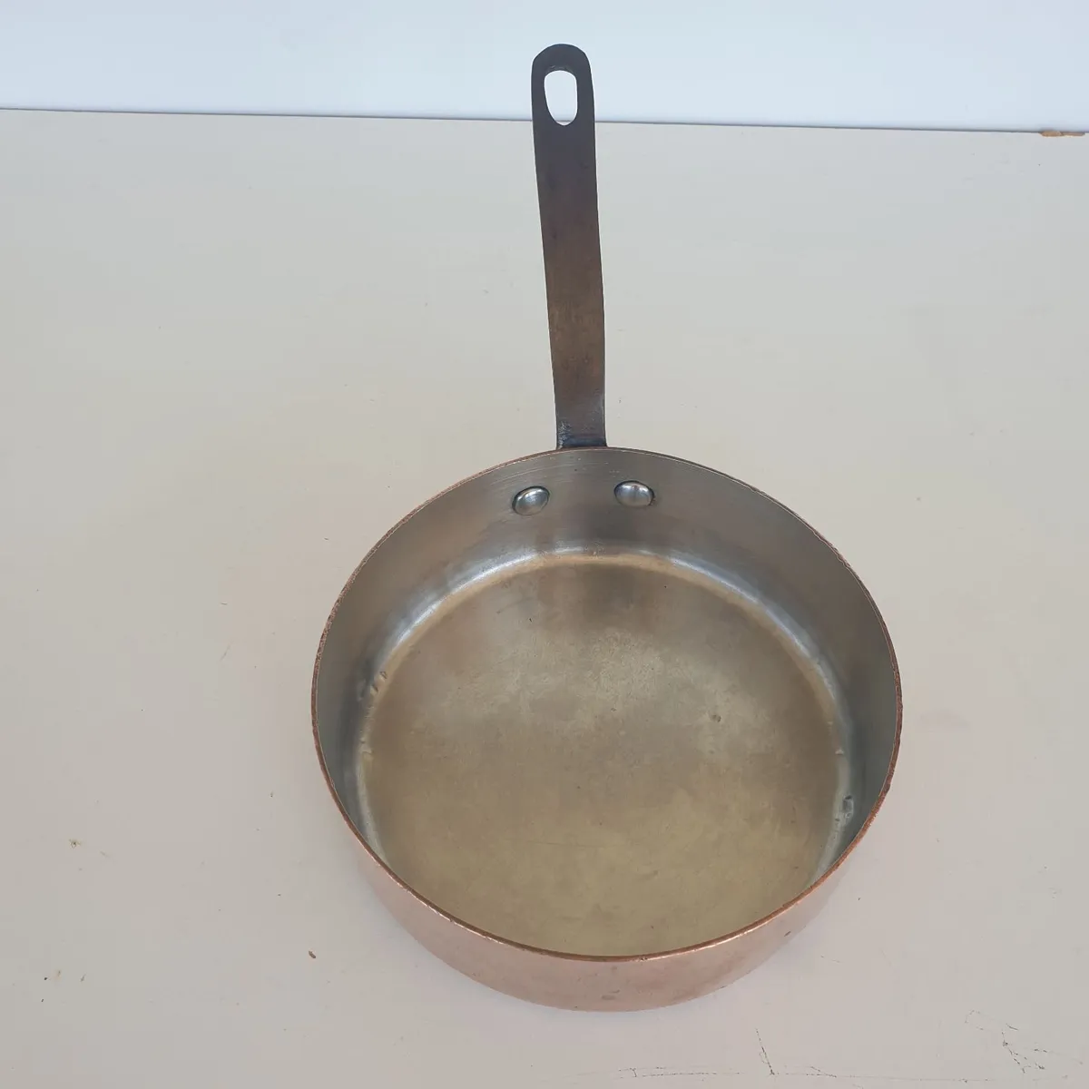 Mauviel 16 cm copper sauce pan vintage - Image 4