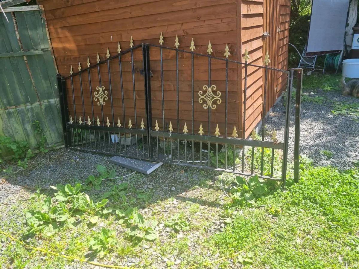Wrought iron gates - Image 1