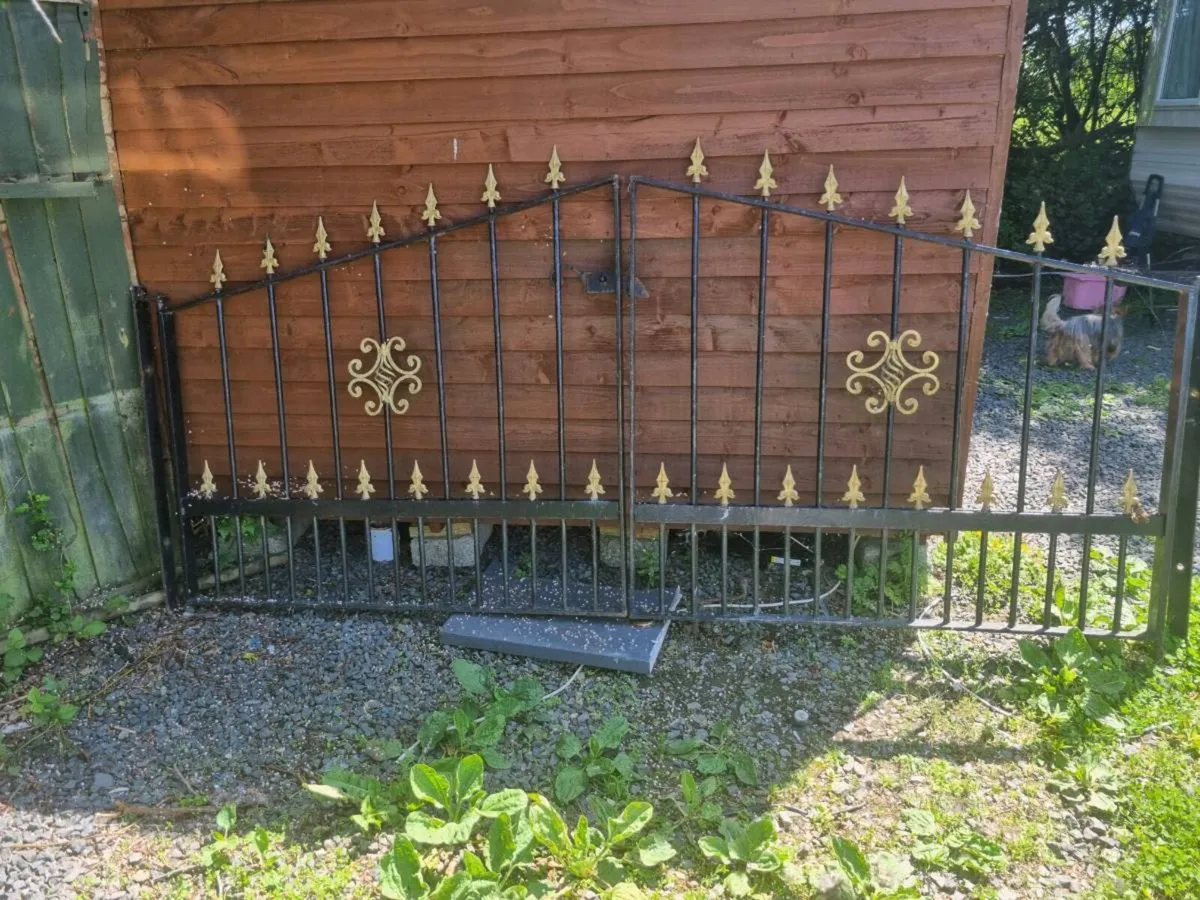 Wrought iron gates - Image 2