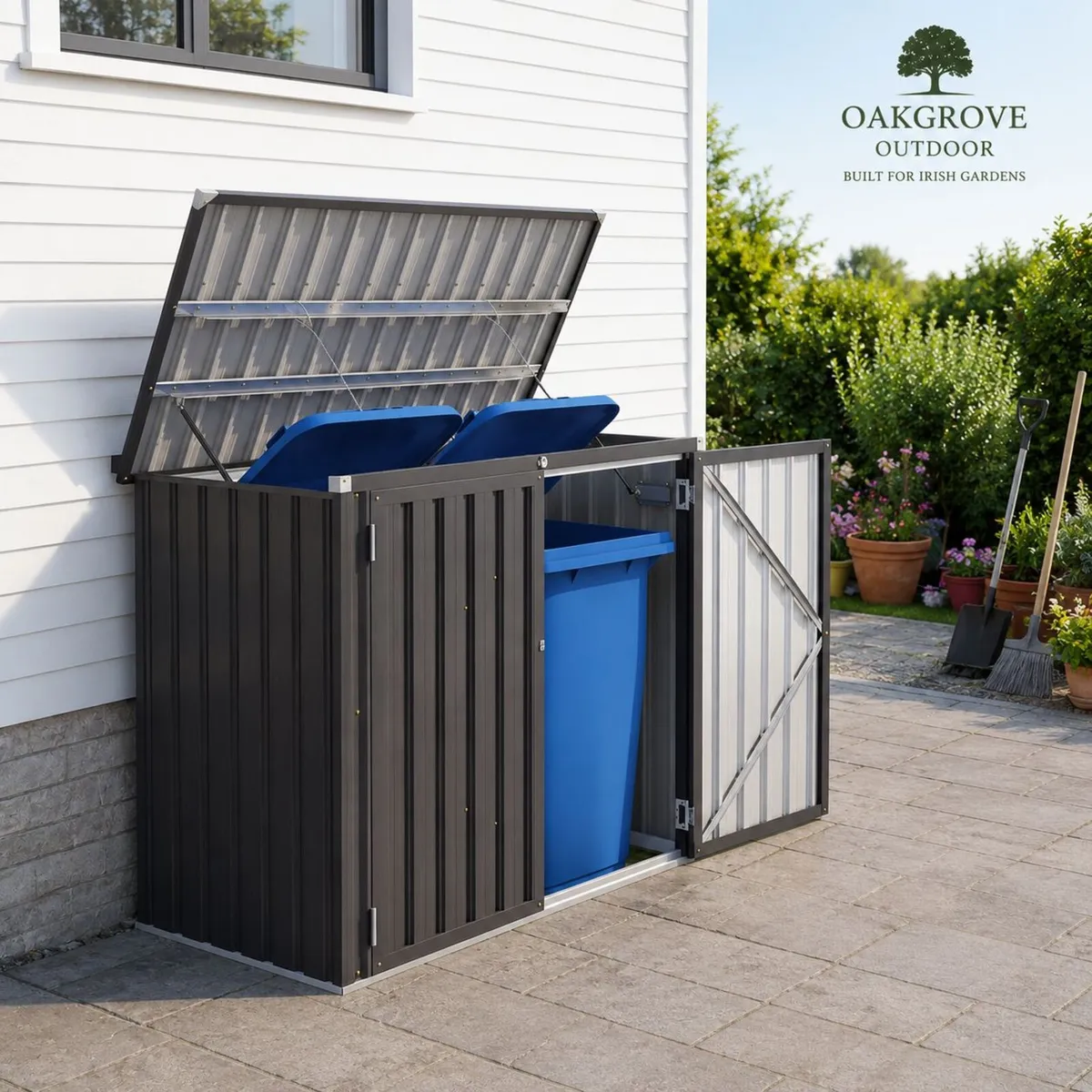Outdoor Bin Storage Unit - Image 1