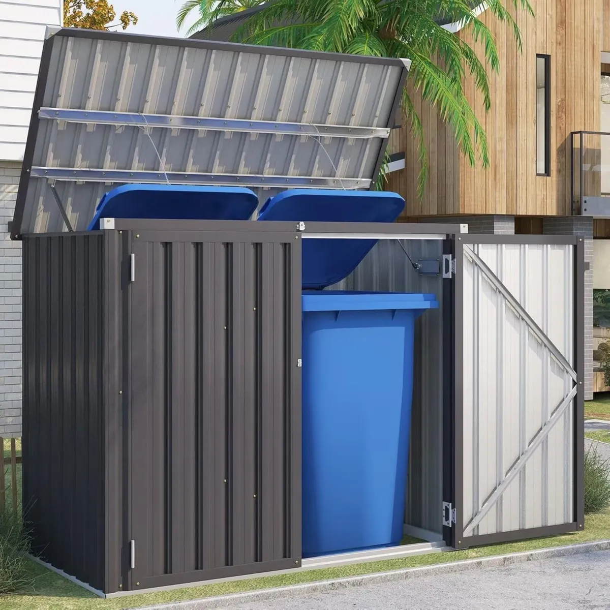 Outdoor Bin Storage Unit - Image 2