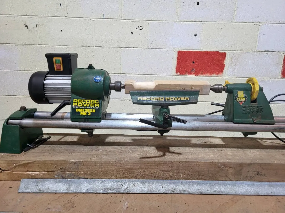 Record Wood Turning Lathe - Image 2