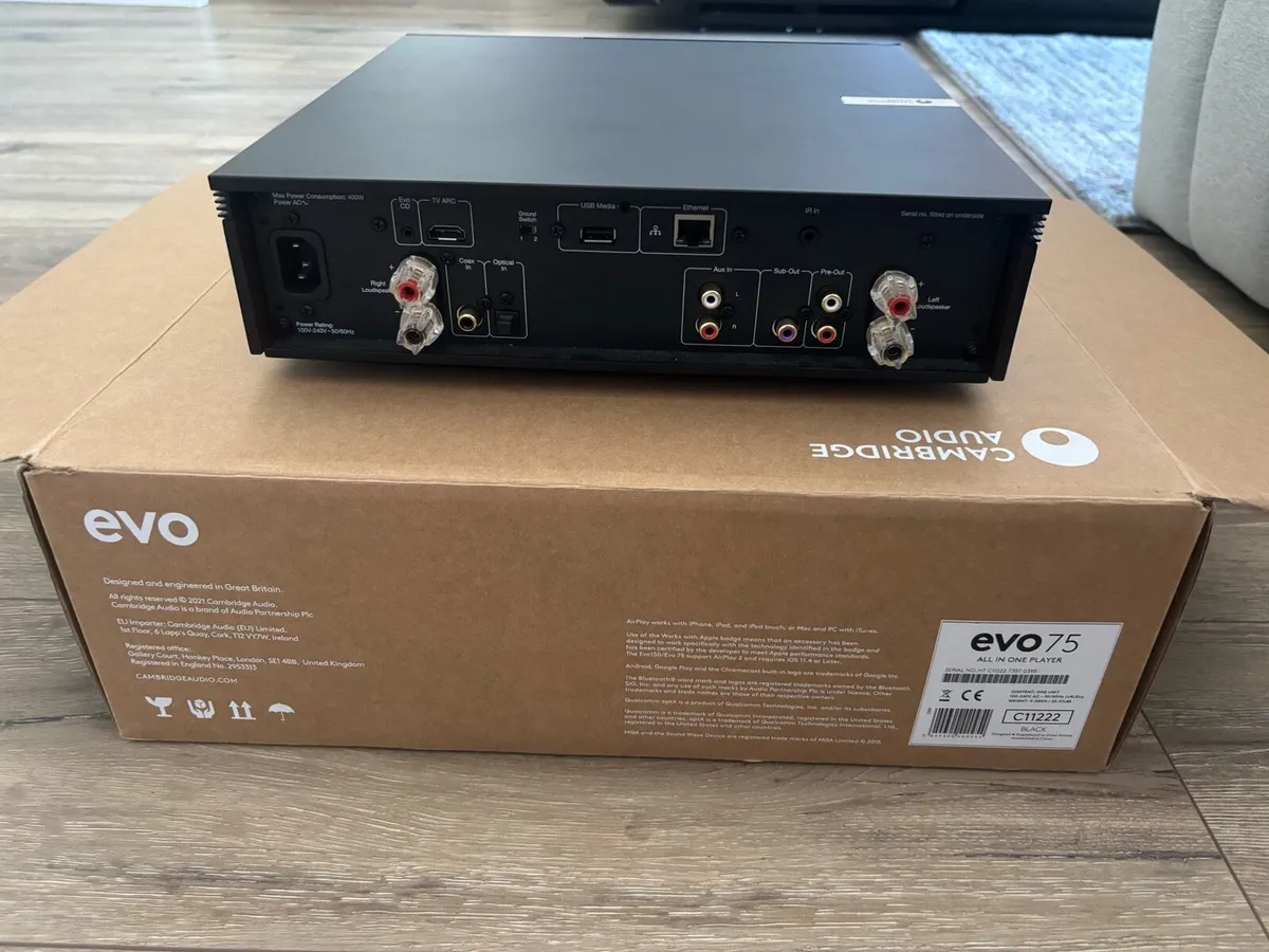 Dali Opticon 6 mk2 and Cambridge evo 75 - Image 2