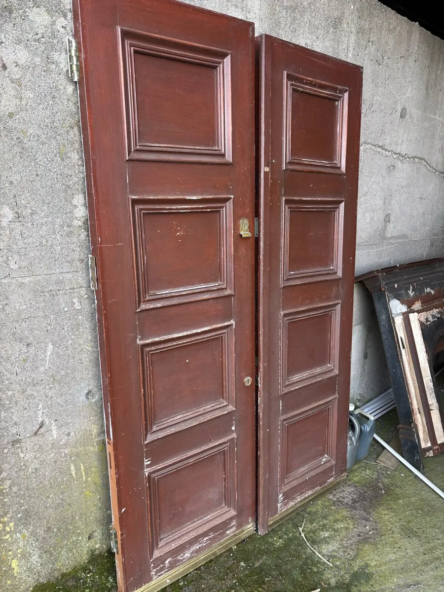 Solid Mahogany Doors - Image 2