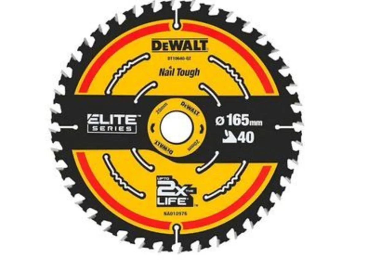 DeWalt DT10640 Circular Saw Blade 165 x 20mm 40T