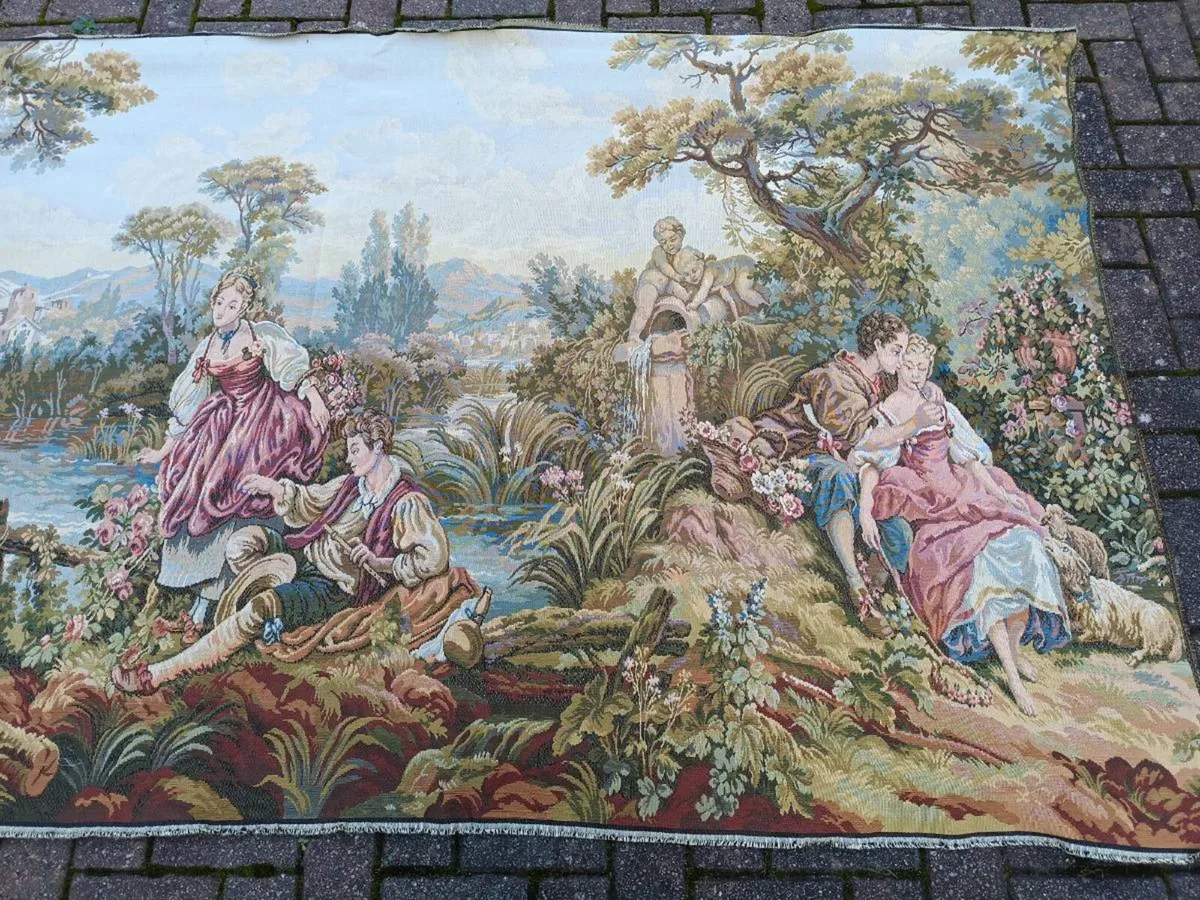 Italian Tapestry Wall Hanging - Image 3