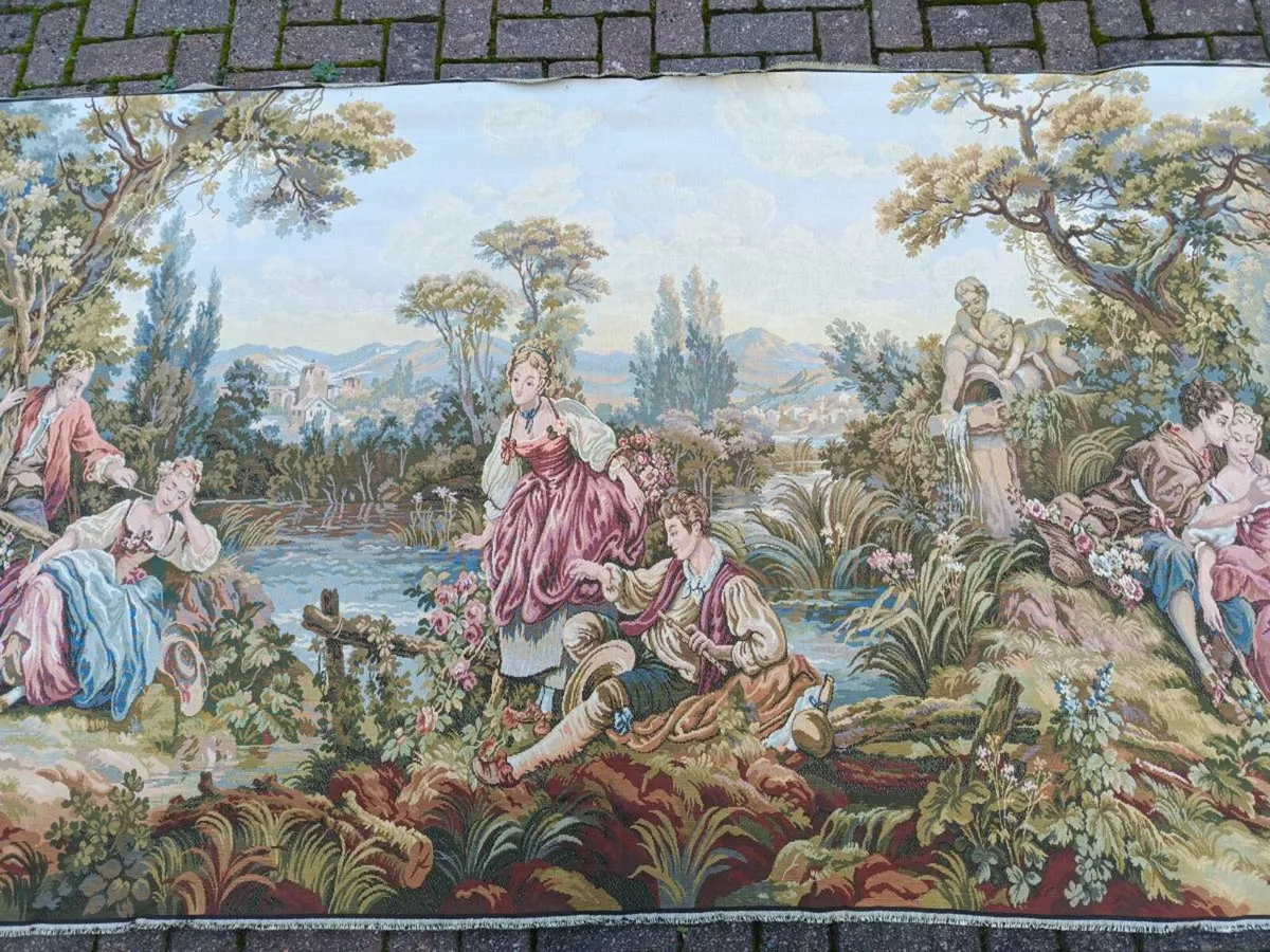 Italian Tapestry Wall Hanging - Image 4