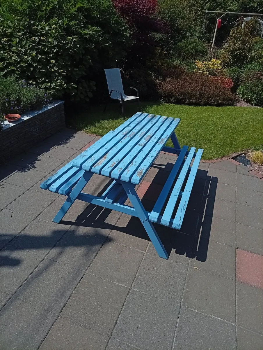 Picnic Table needs a paint