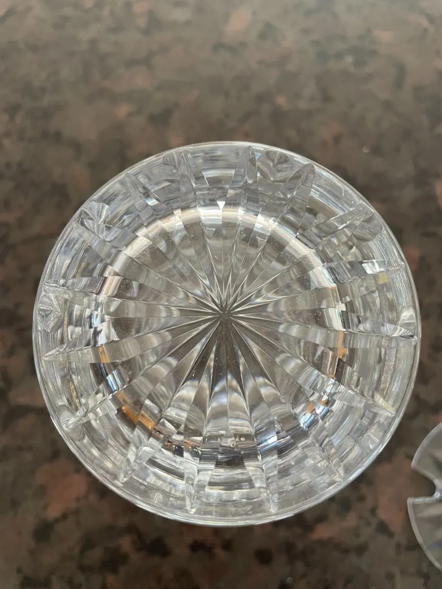 Vintage glass honey  / jam jar, lid with spoon - Image 4
