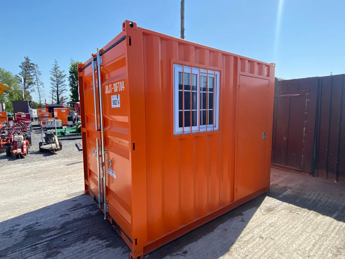 10ft x 8ft x 9ft Storage Office Container - Image 1