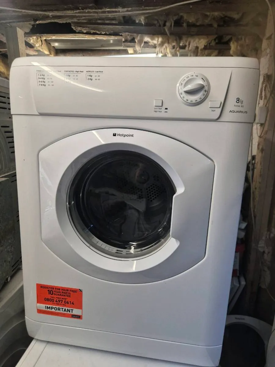Hotpoint 8kg Vented Dryer For sale