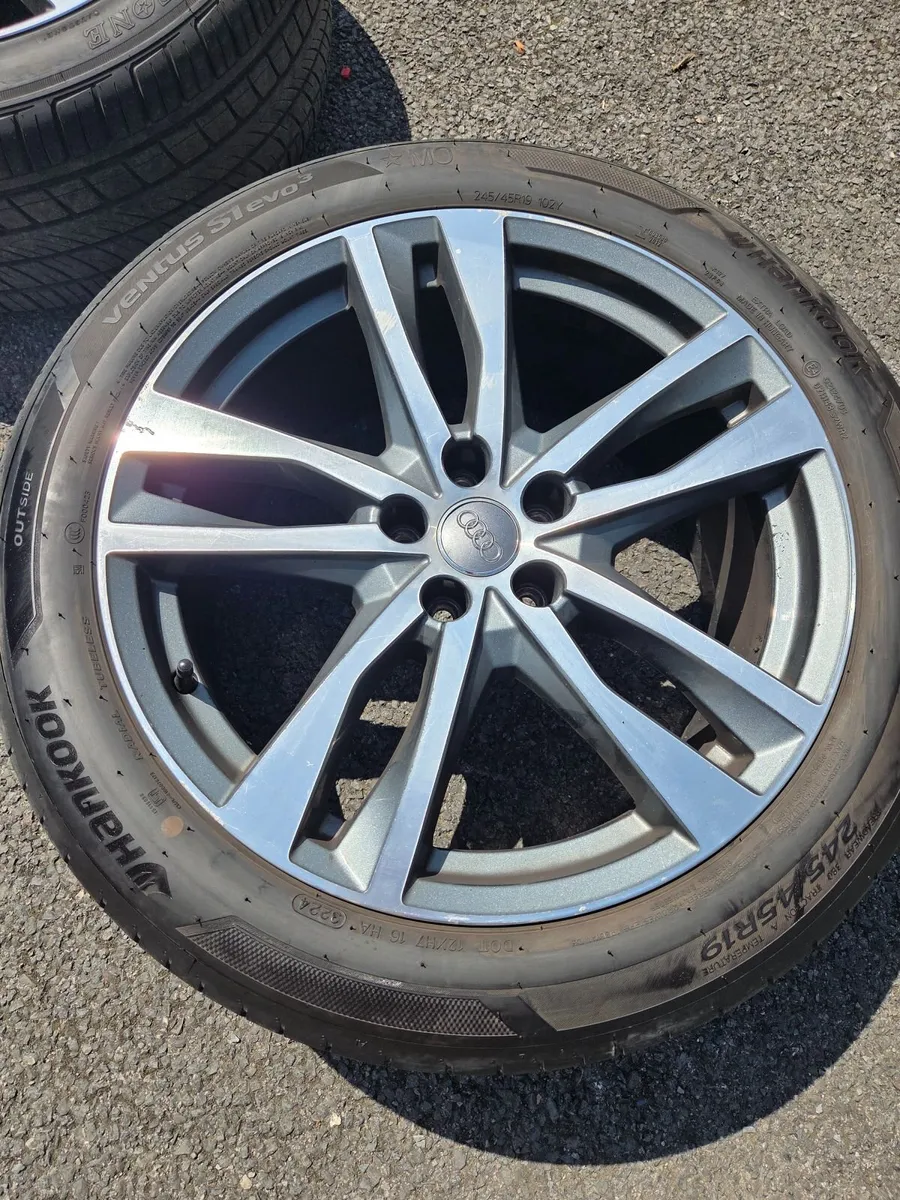 Audi S line alloys and tyres - Image 1
