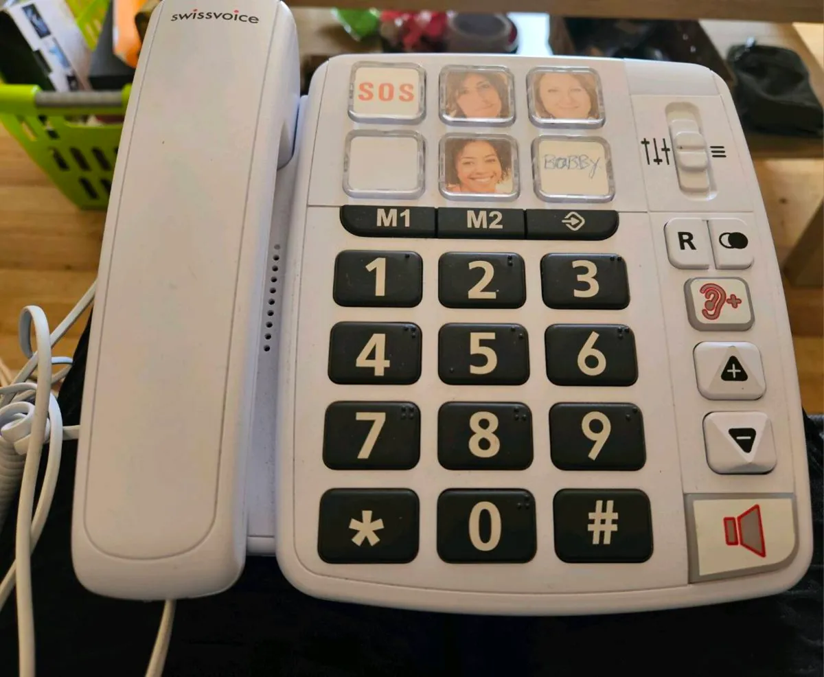 Large Button Laneline Phone - Image 1