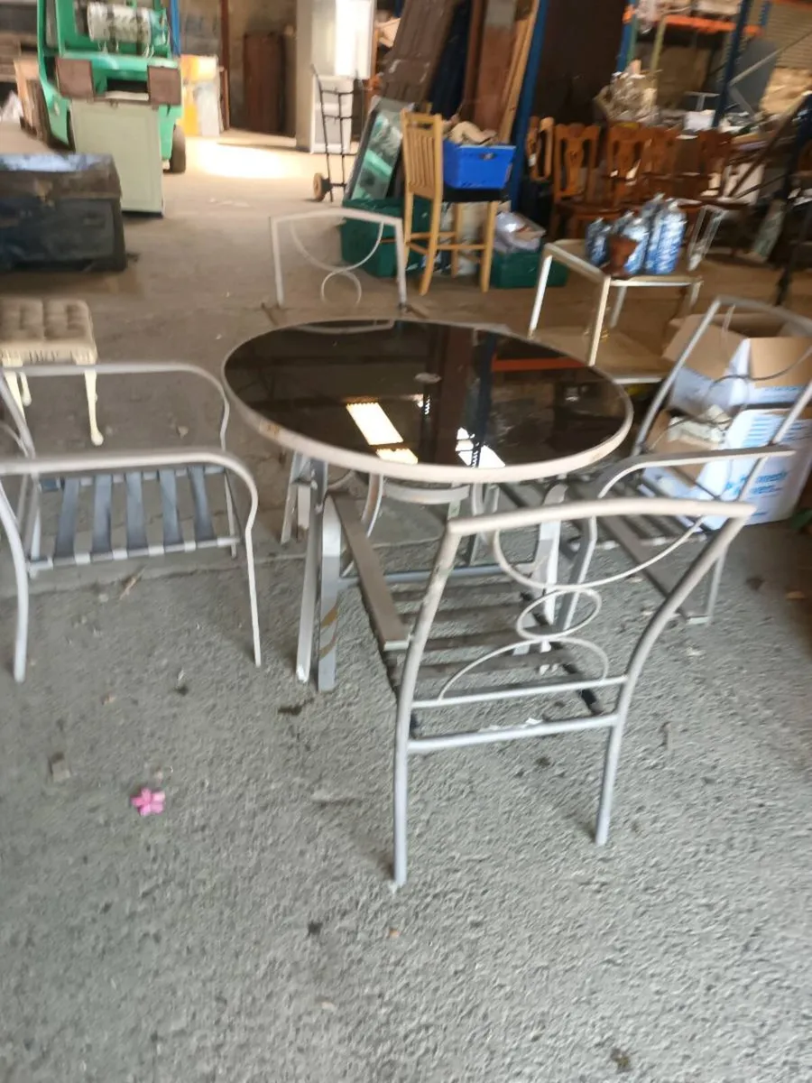 Garden Table and Chairs - Image 2