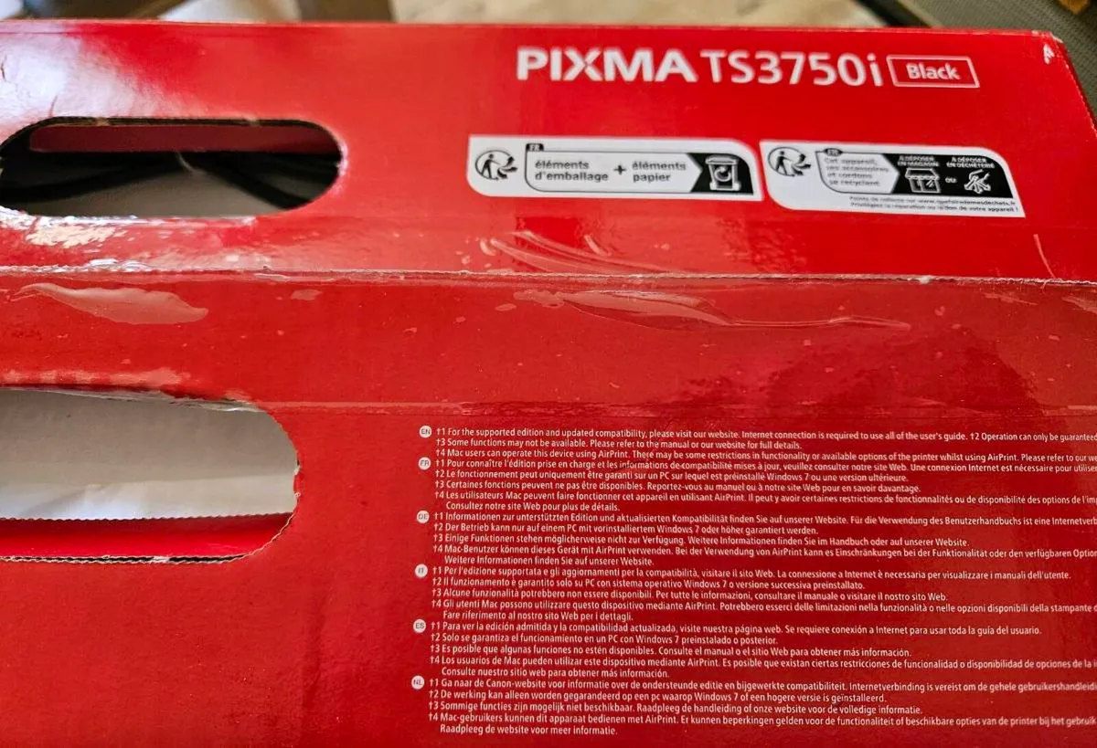 Canon Pixma TS3750i Printer - Image 2