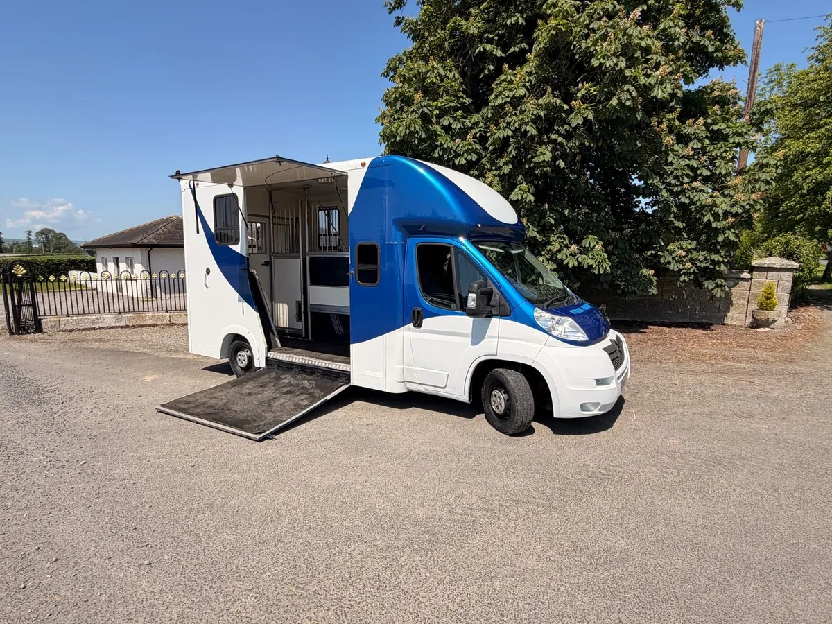 2 stall 3.5t horse box - Image 1