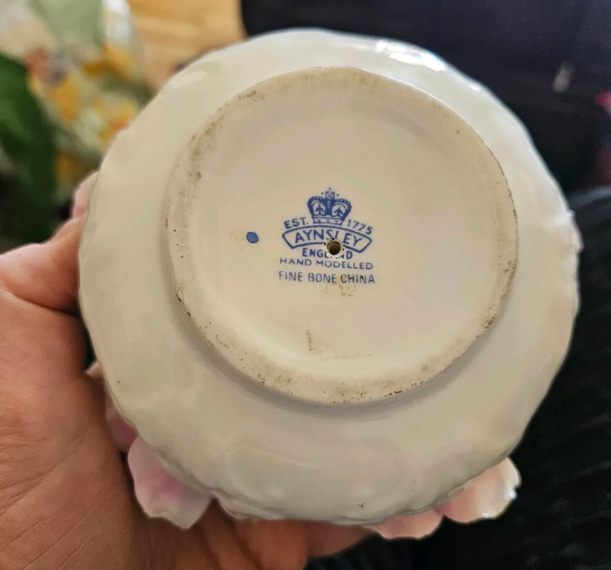 Aynsley Rose Bowl Ornament - Image 3