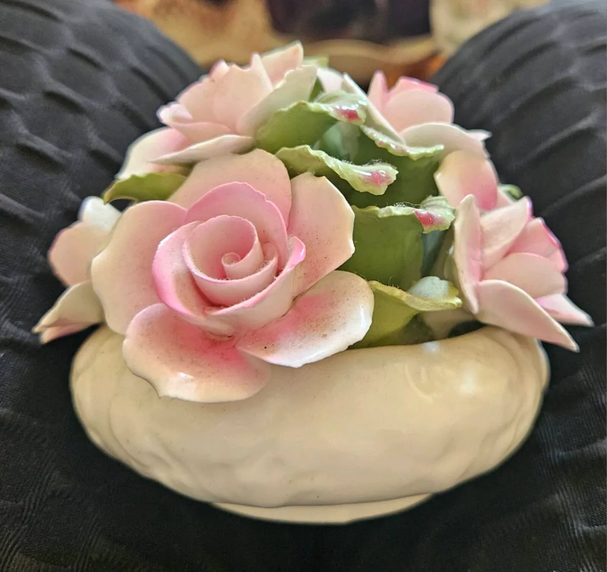 Aynsley Rose Bowl Ornament - Image 2