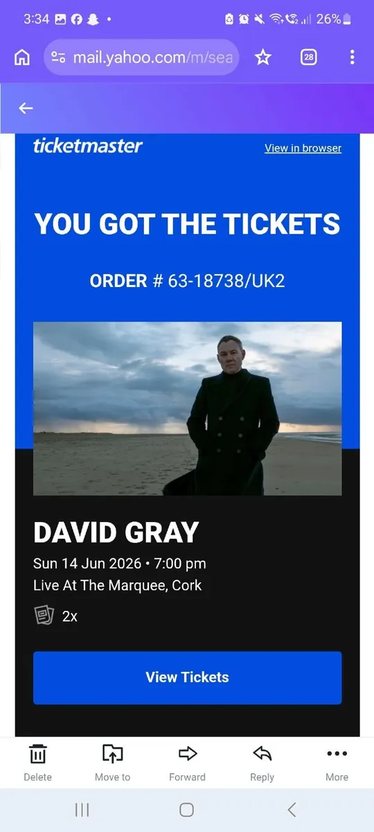 David gray tickets - Image 2