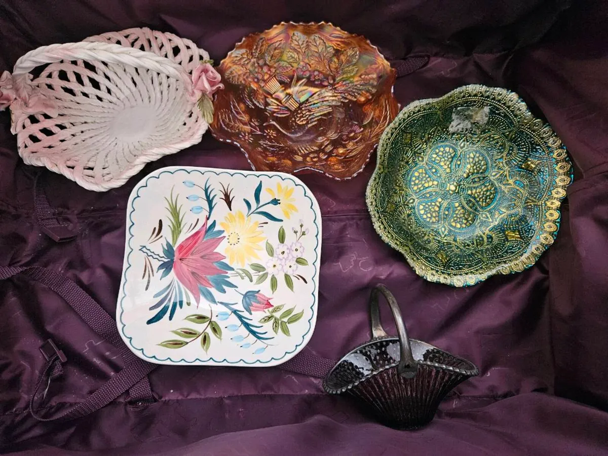 Mixed Lot of Fancy Collectable Dishes - Image 3