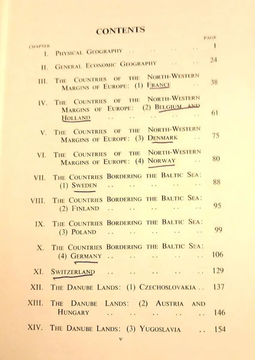Geography Series Europe S/Continent Vintage Books - Image 2