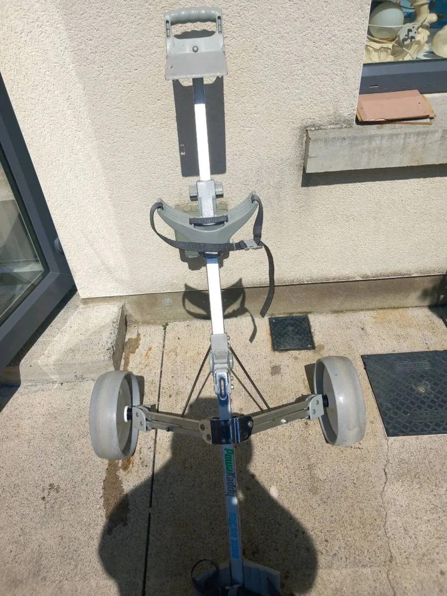 Powakaddy golf trolley - Image 1