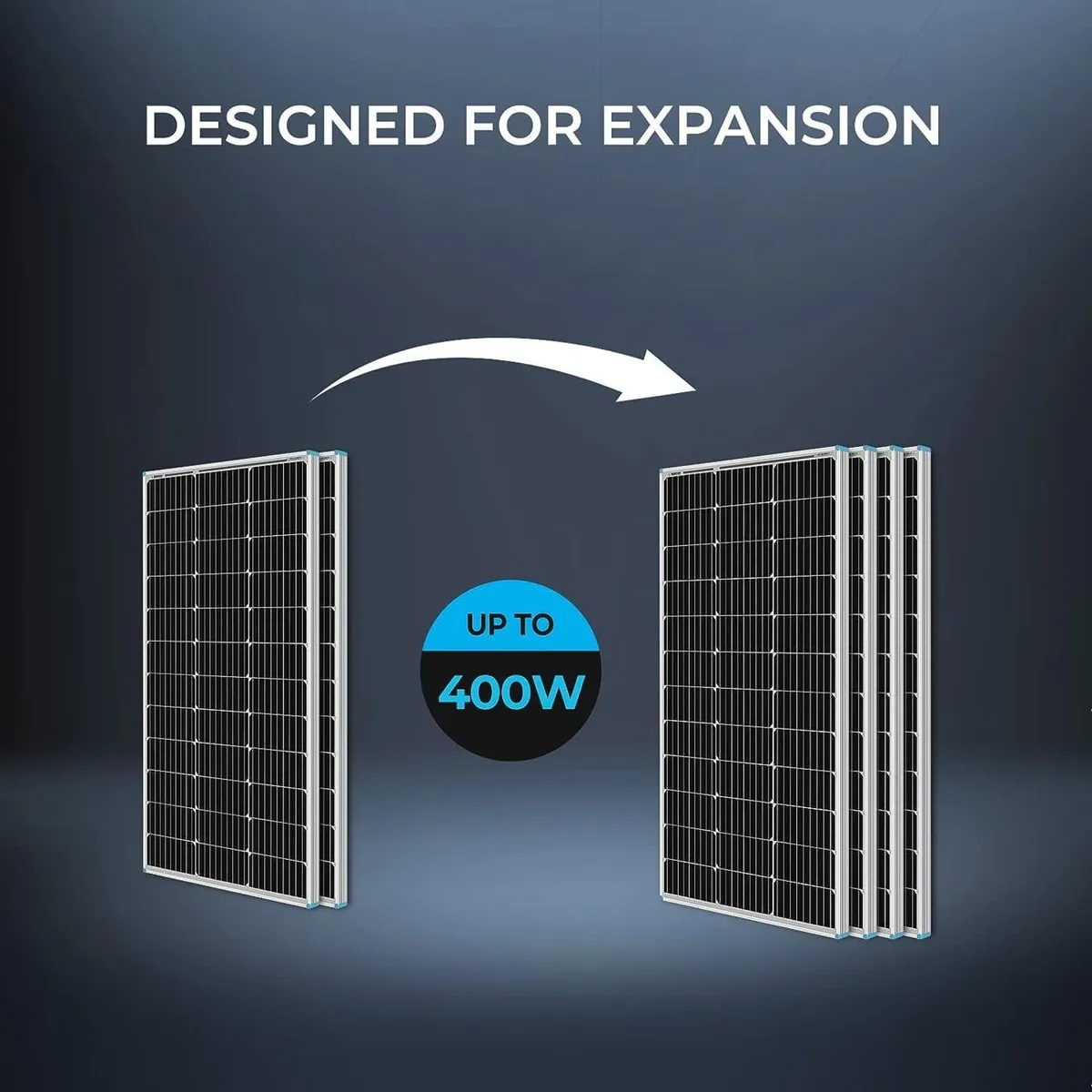 Solar Panel Kit 12V Home Camper Power - Image 2