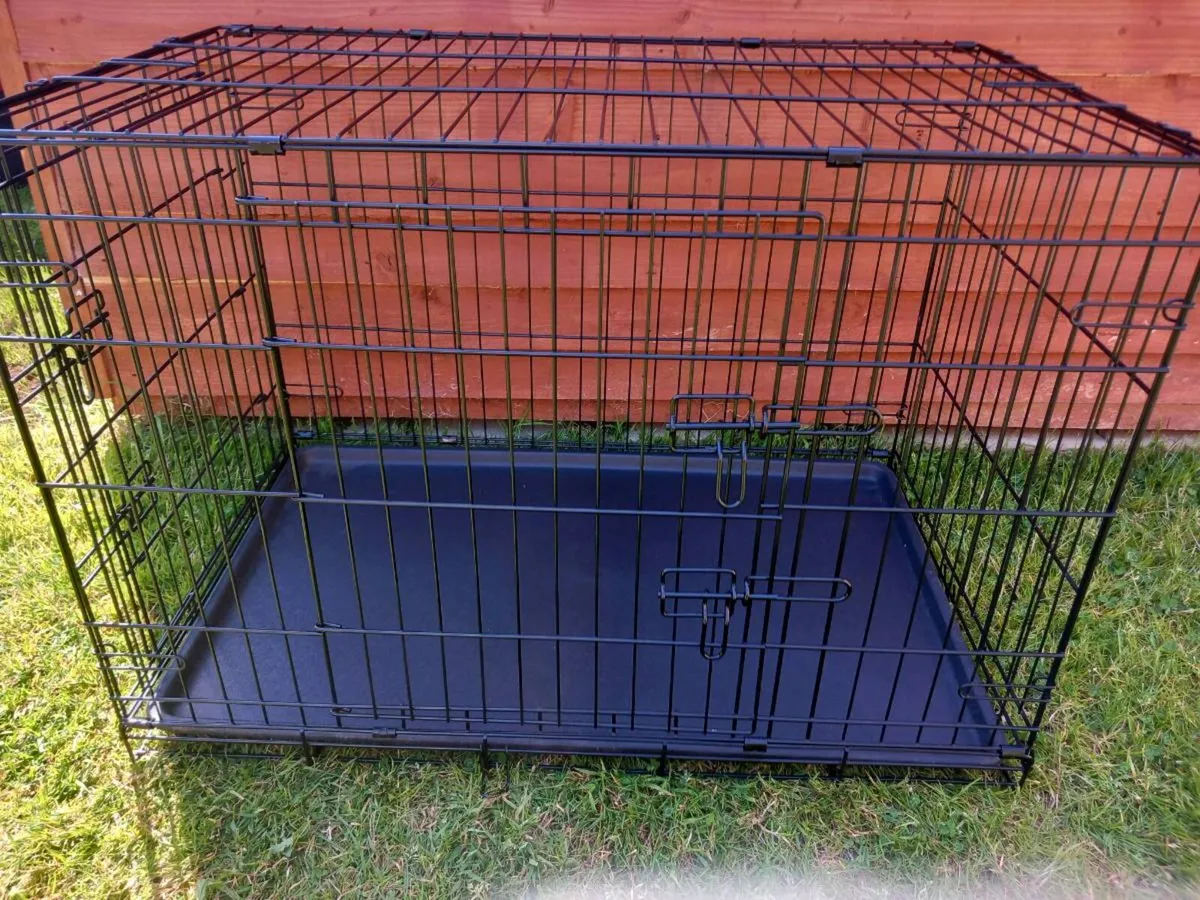 Large dog travel crate - Image 4