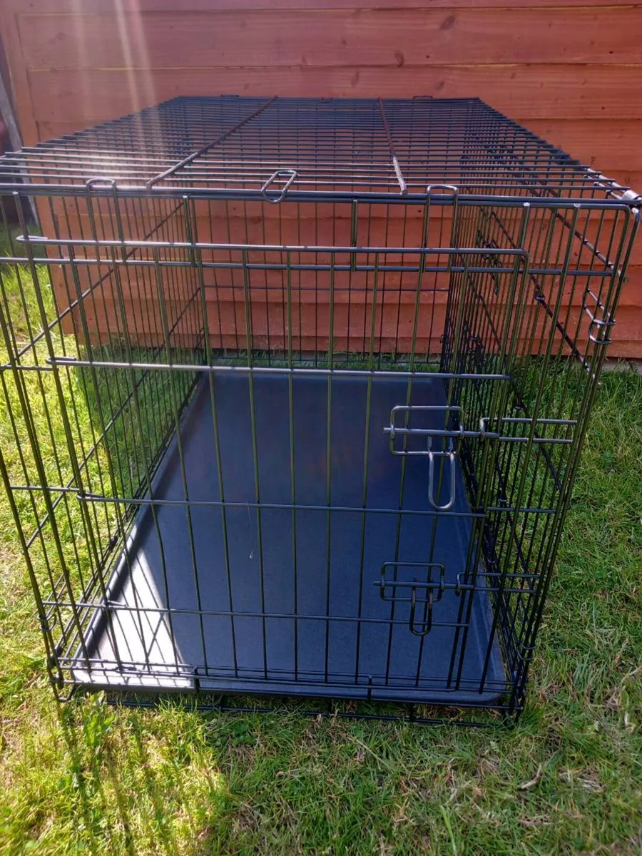 Large dog travel crate - Image 1