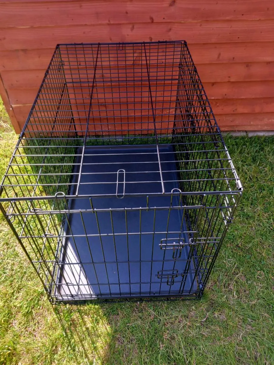 Large dog travel crate - Image 3