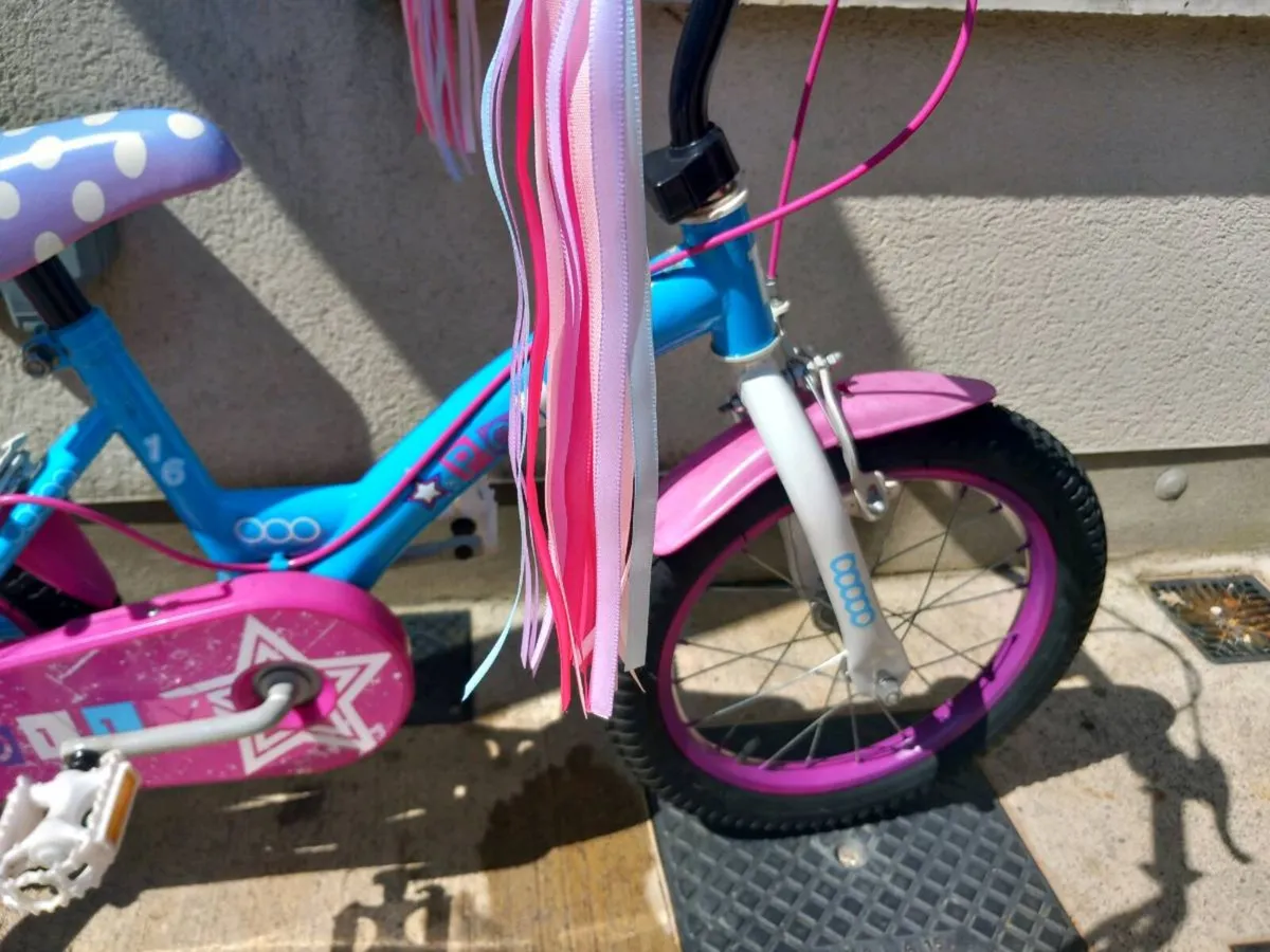 Kids polly bike size 16 inch wheels - Image 4
