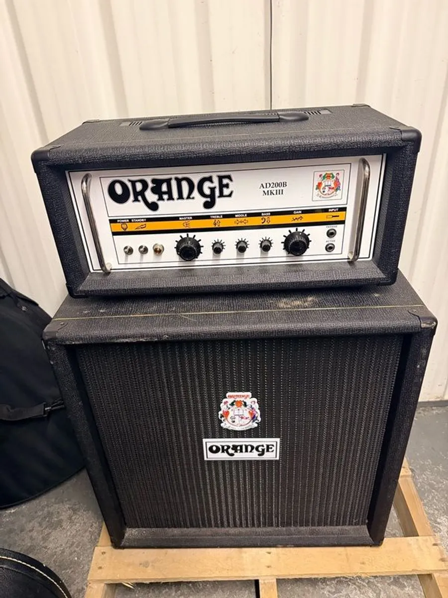 Orange Rockerverb MKIII and 2x12 Cab - Image 1