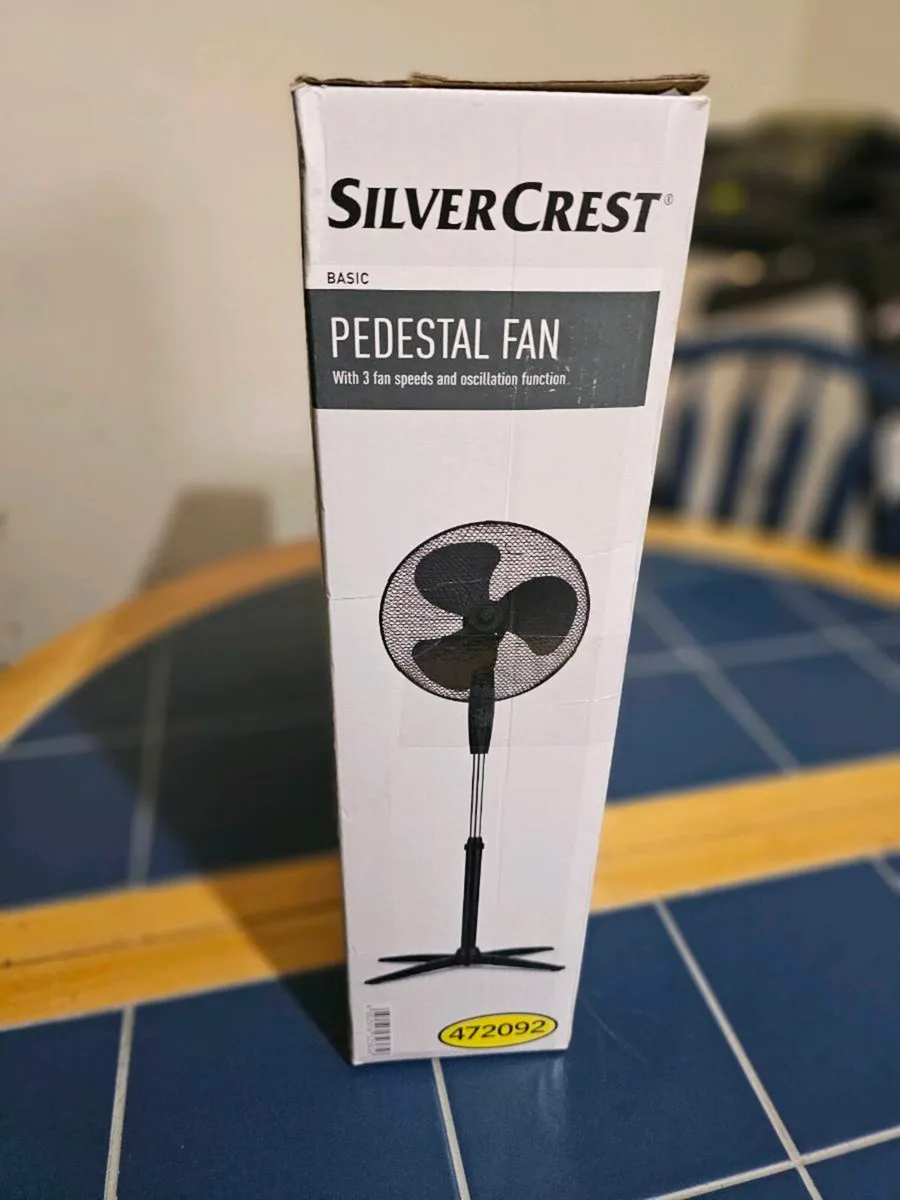 Pedestal Fan Brand new - Image 3