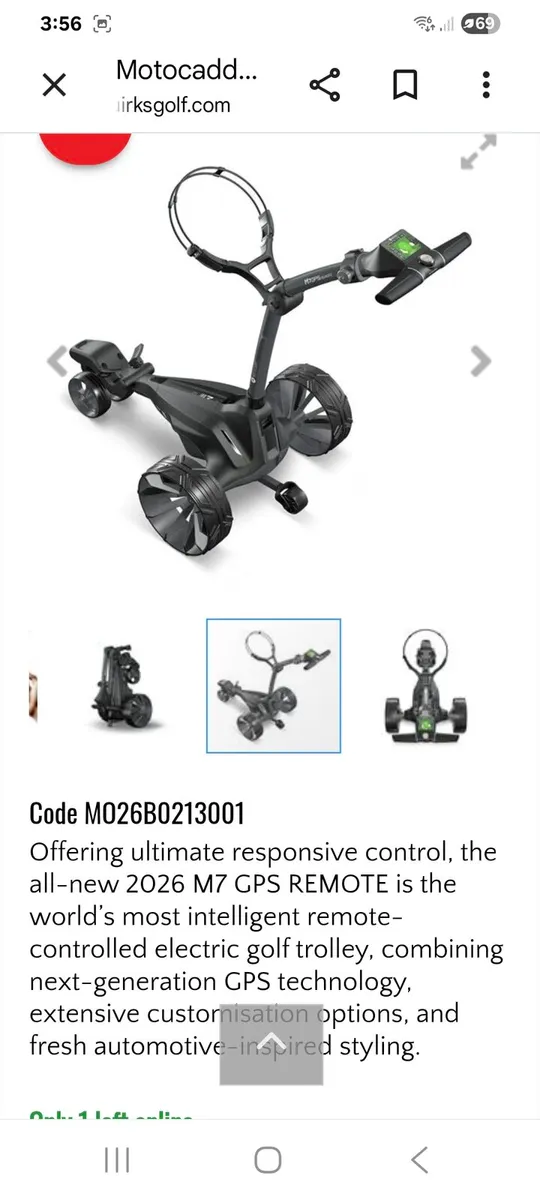 Electric golf trolley - Image 3