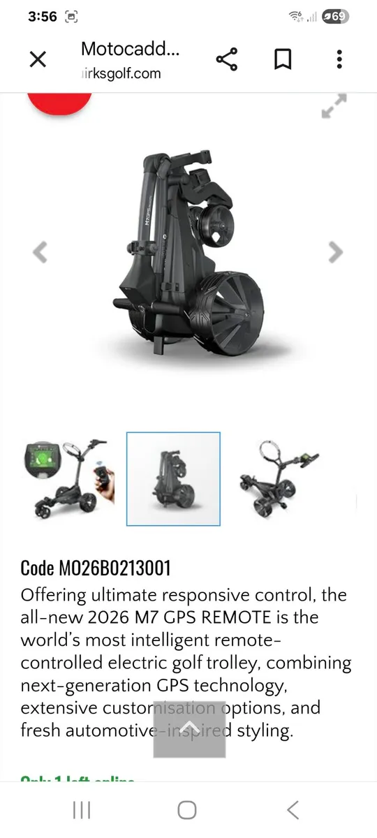 Electric golf trolley - Image 4