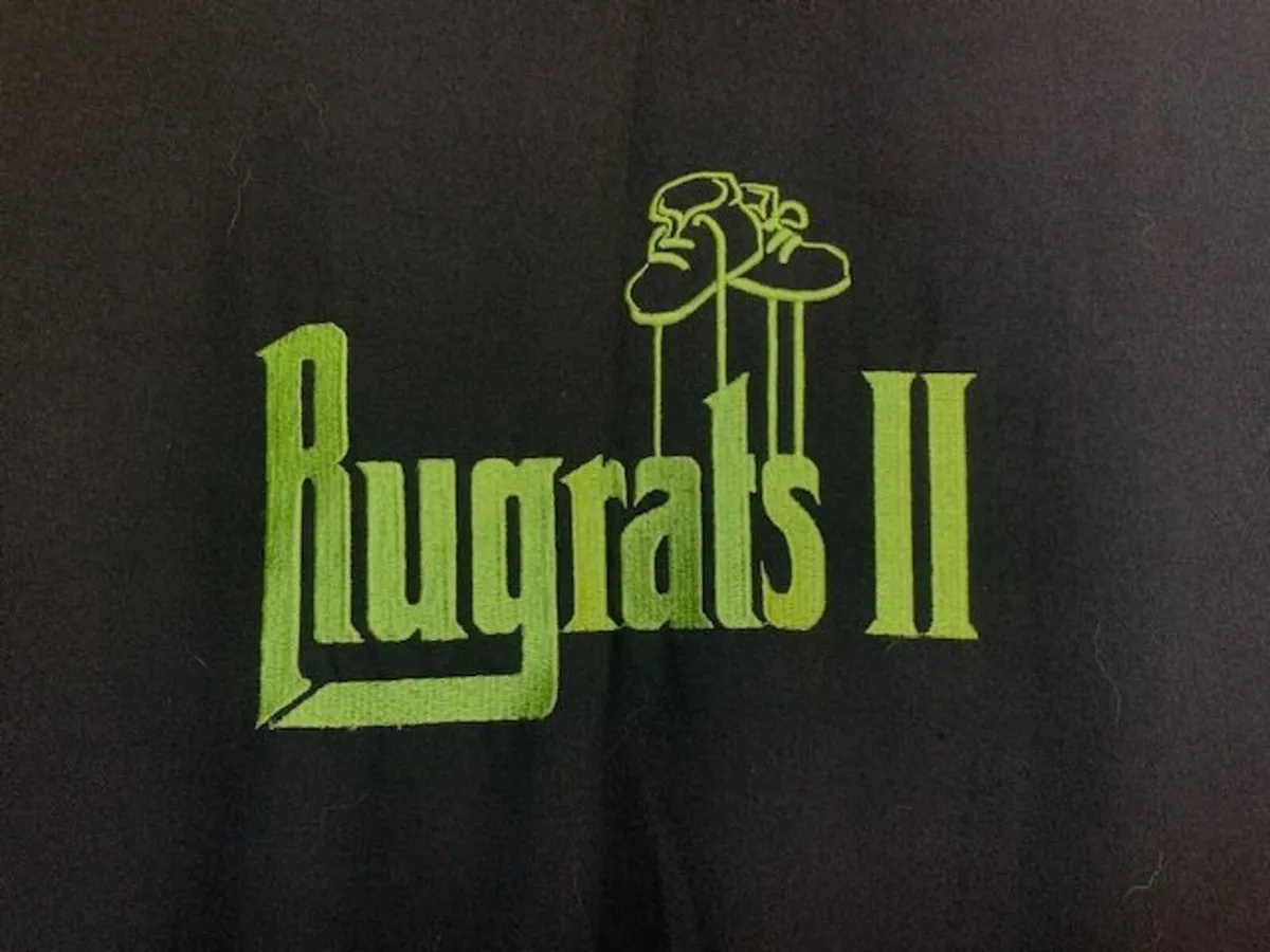 Vintage Rugrats II Feature Film Crew Bowling Shirt - Image 3