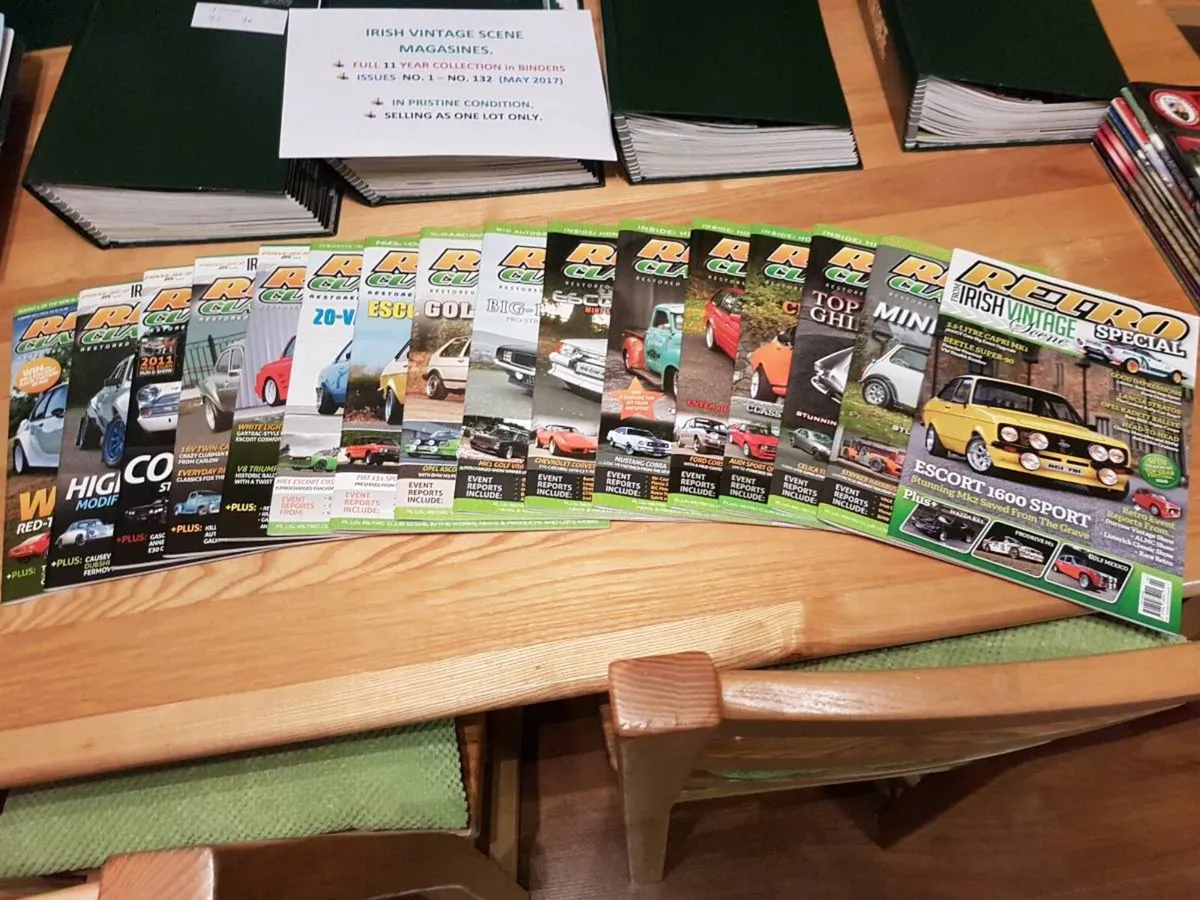 Collection of the 'Irish Vintage Magasine ' - Image 3