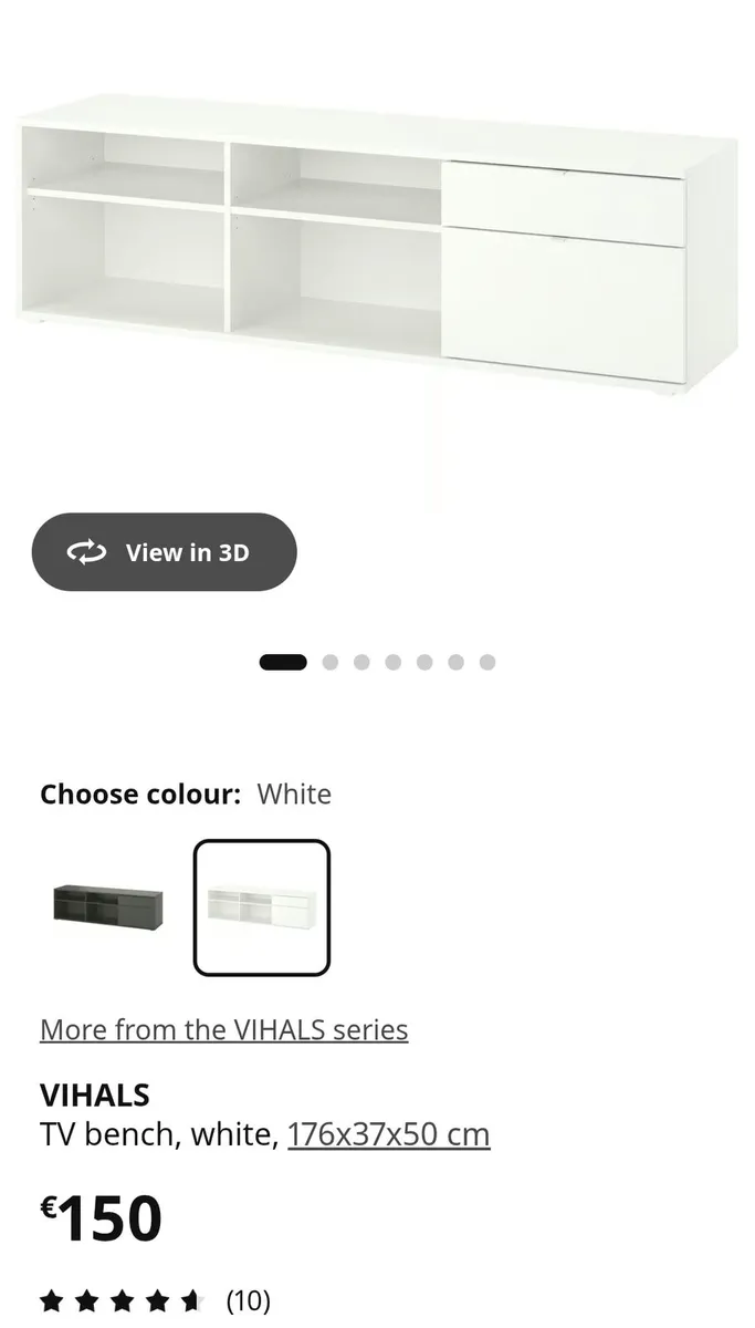Tv Bench Vihals Ikea - Image 3