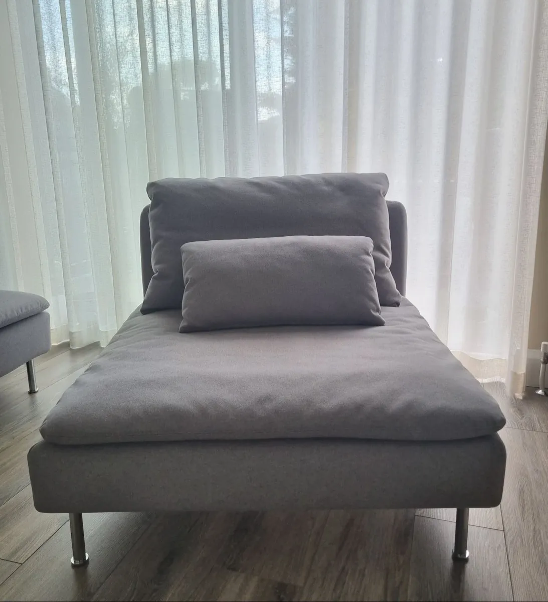 IKEA SÖDERHAMN Lounge Chair – Grey - Image 3