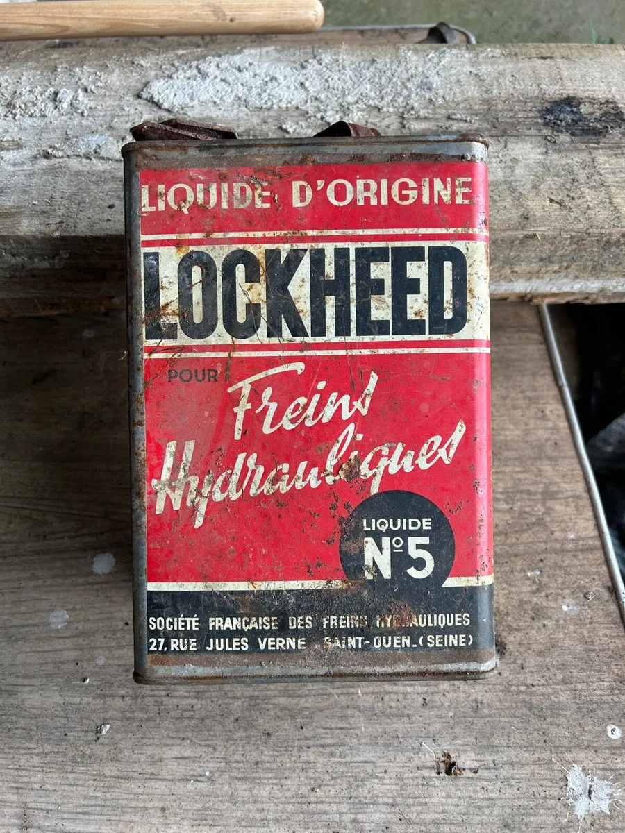Antique oil can - Image 1
