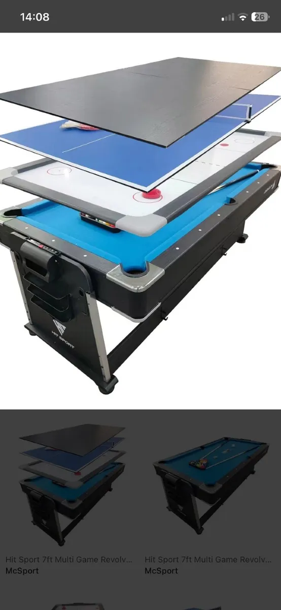 Games table - Image 1