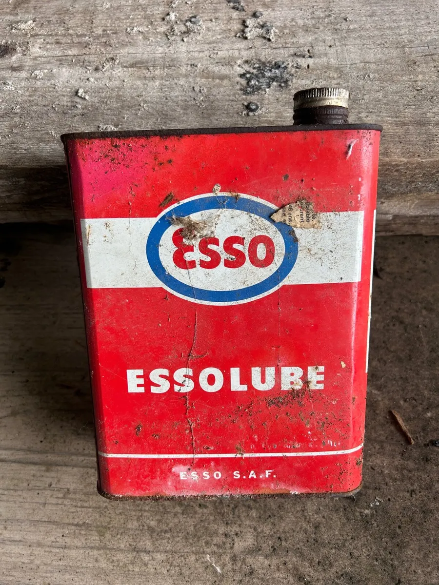 Antique oil can - Image 1