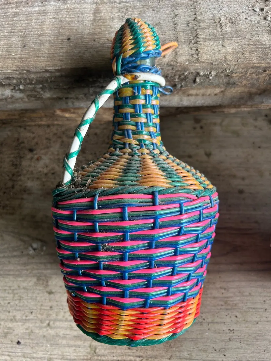 Antique French glass bottles - Image 2