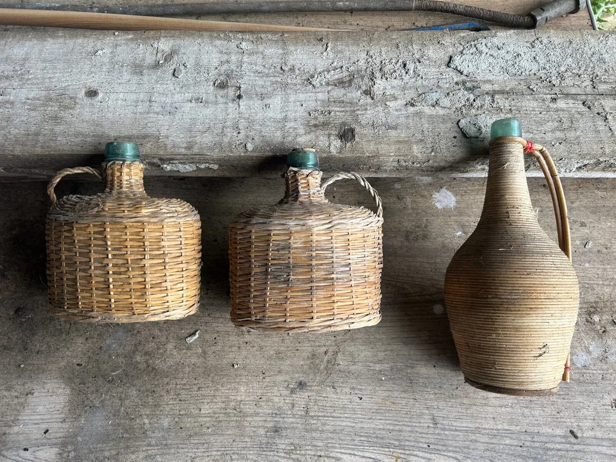 Antique French bottles - Image 1