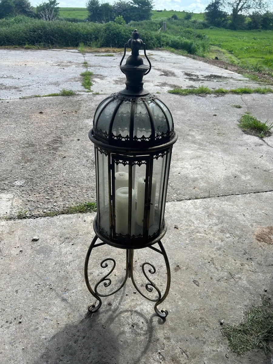 Vintage candle stand - Image 2