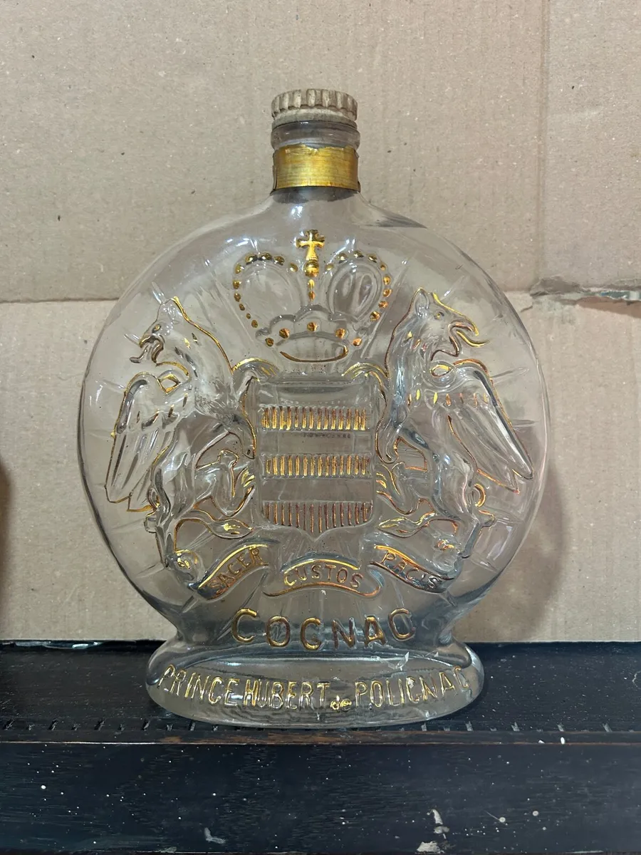 Antique Cognac bottle - Image 1