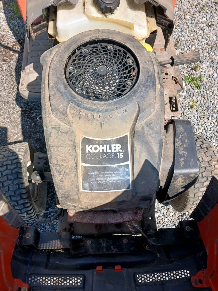 Husqvarna geared 15hp kolher breaking 4 parts - Image 3