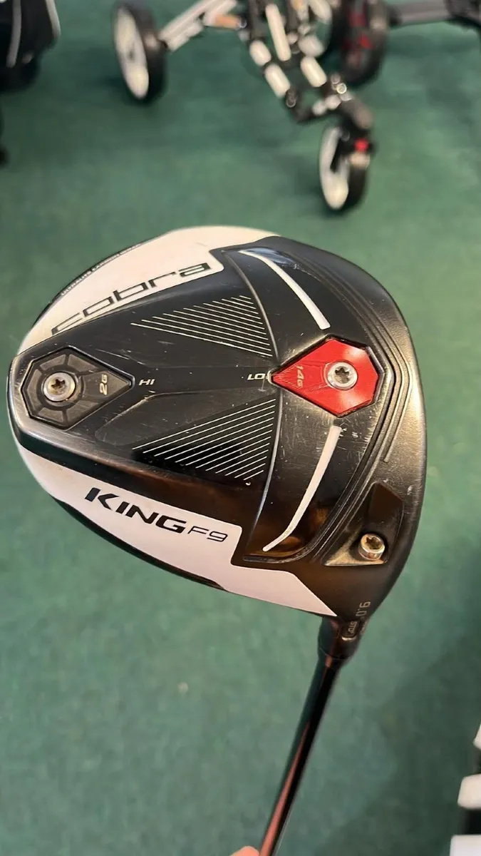 Cobra King F9 9.0 Atmos Fujkura 7x €185 - Image 1